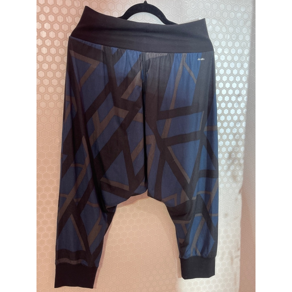 Women's Adidas Climalite Pants Size S Blue Black